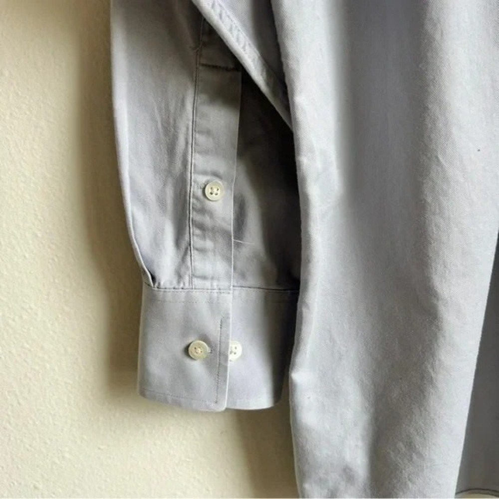 Michael Kors I Large Light Blue‎ Gray Dress Shirt I Button Up, Collar I Size L - Picture 5 of 10